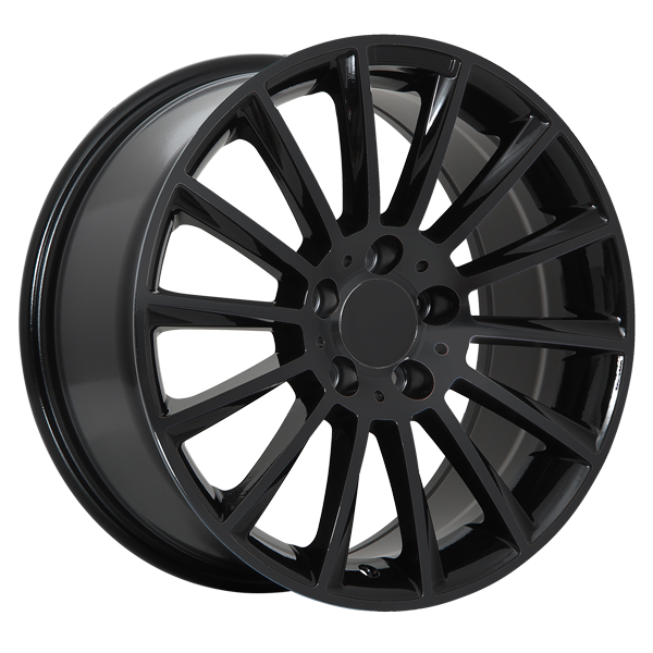 ART REPLICA 92 17X8.0 5X112 42 66.6 GLOSS BLACK - TheWheelShop.ca