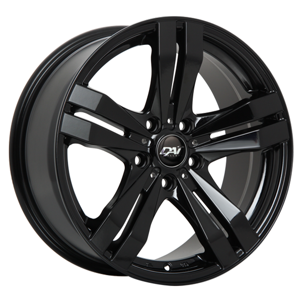 DAI Wheels Target 15x6.5 4x100 38 54.1 Gloss Black – The Wheel Shop CA INC