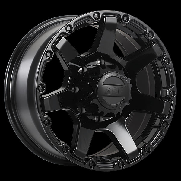 DAI WHEELS BARRETT 18X9.0 8X170 20 125.1 GLOSS BLACK - TheWheelShop.ca