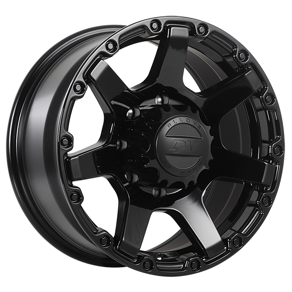 DAI WHEELS BARRETT 20X9.0 8X170 20 125.1 GLOSS BLACK - TheWheelShop.ca