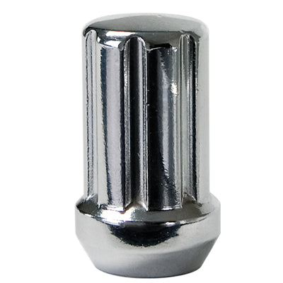 7 Spline Chrome Nut 1PC 60° Seat-14x2.00mm-21/22/24mm Hex - 70207S