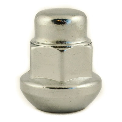 Acorn Chrome Nut 1PC Radius (R14) Seat-14x1.50mm-19mm Hex