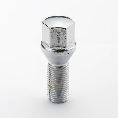 Acorn Chrome Bolt 60° Seat-16x1.50mm-32mm Shank-21mm Hex