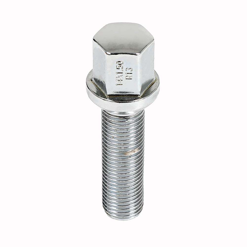Acorn Chrome Bolt R13 Radius Seat-14x1.50mm-45mm Shank-17mm Hex