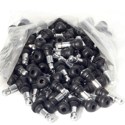 Snap-In Valve - Chrome (PKG/100) (65 PSI max. cold inflation pressure)