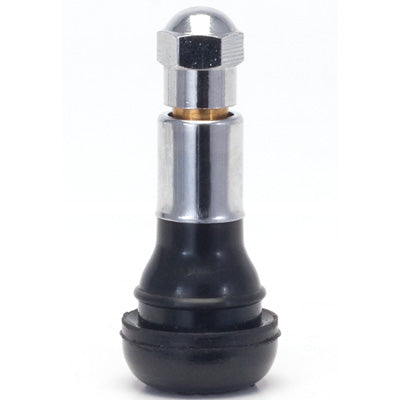 Snap-In Valve - DILL TR413 Chrome (Single) (65 PSI max. cold inflation pressure)