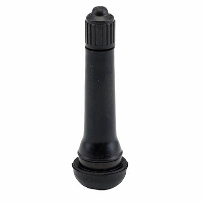 Snap-In Valve - DILL TR418 Black Extra Long (Single) (65 psi max. cold inflation pressure)