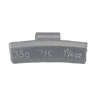 Clip On Weight - IAW 25pcs x 1.25 oz / 35 g