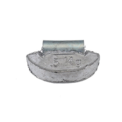 Clip On Weight - "P" Type 50pcs x 0.50 oz / 14 g