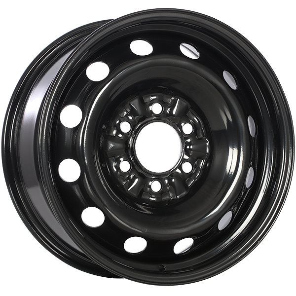 RNB STEEL WHEEL 17X7.5 6X135 38 87.1 BLACK ARMOUR COAT - TheWheelShop.ca