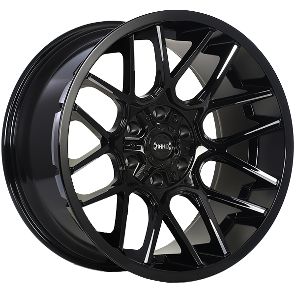 Ruffino Hard Tactical 20x10.0 5x127 / 5x139.7 -12 77.8 Gloss Black Wit ...