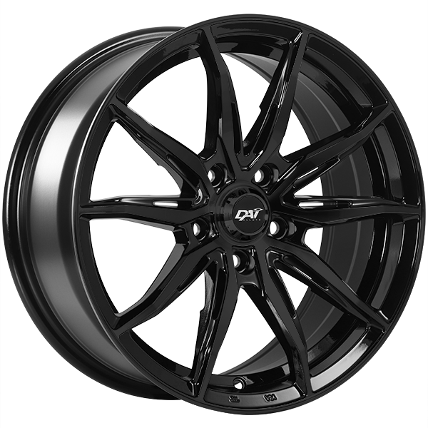 DAI WHEELS FRANTIC 16X7.0 5X114.3 39 64.1 GLOSS BLACK - TheWheelShop.ca