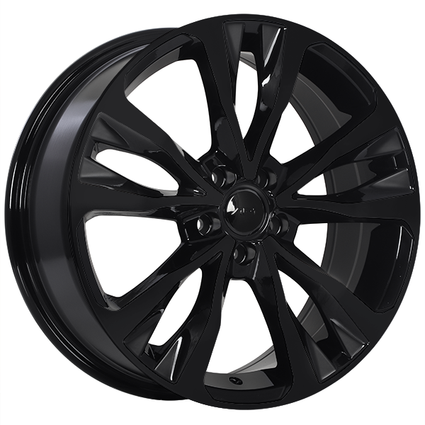 ART REPLICA 126 16X6.5 5X100 40 54.1 GLOSS BLACK - TheWheelShop.ca