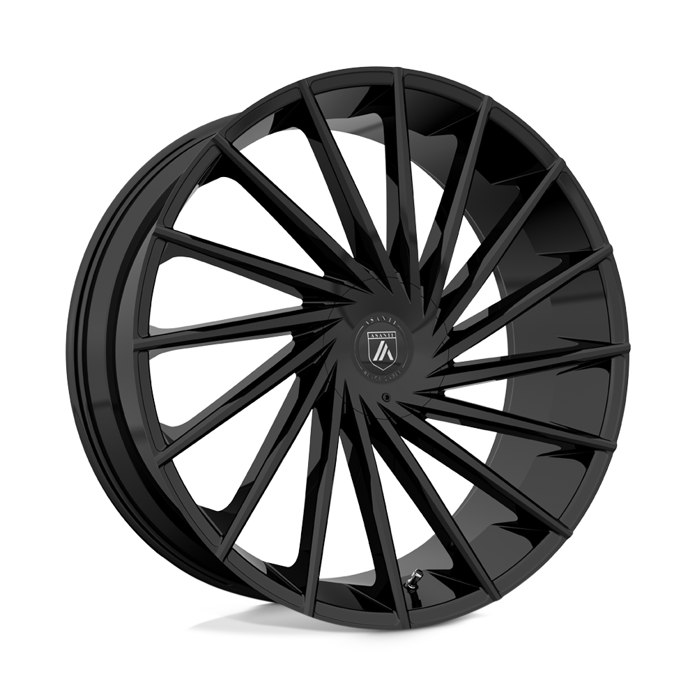 Asanti Black ABL-18 Matar 20x8.5 6x120 / 6x132 30 78.1 Gloss Black