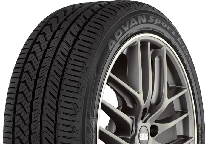 YOKOHAMA ADVAN SPORT A/S+ 225/45R18 95W XL ALL SEASON TIRE - TheWheelShop.ca