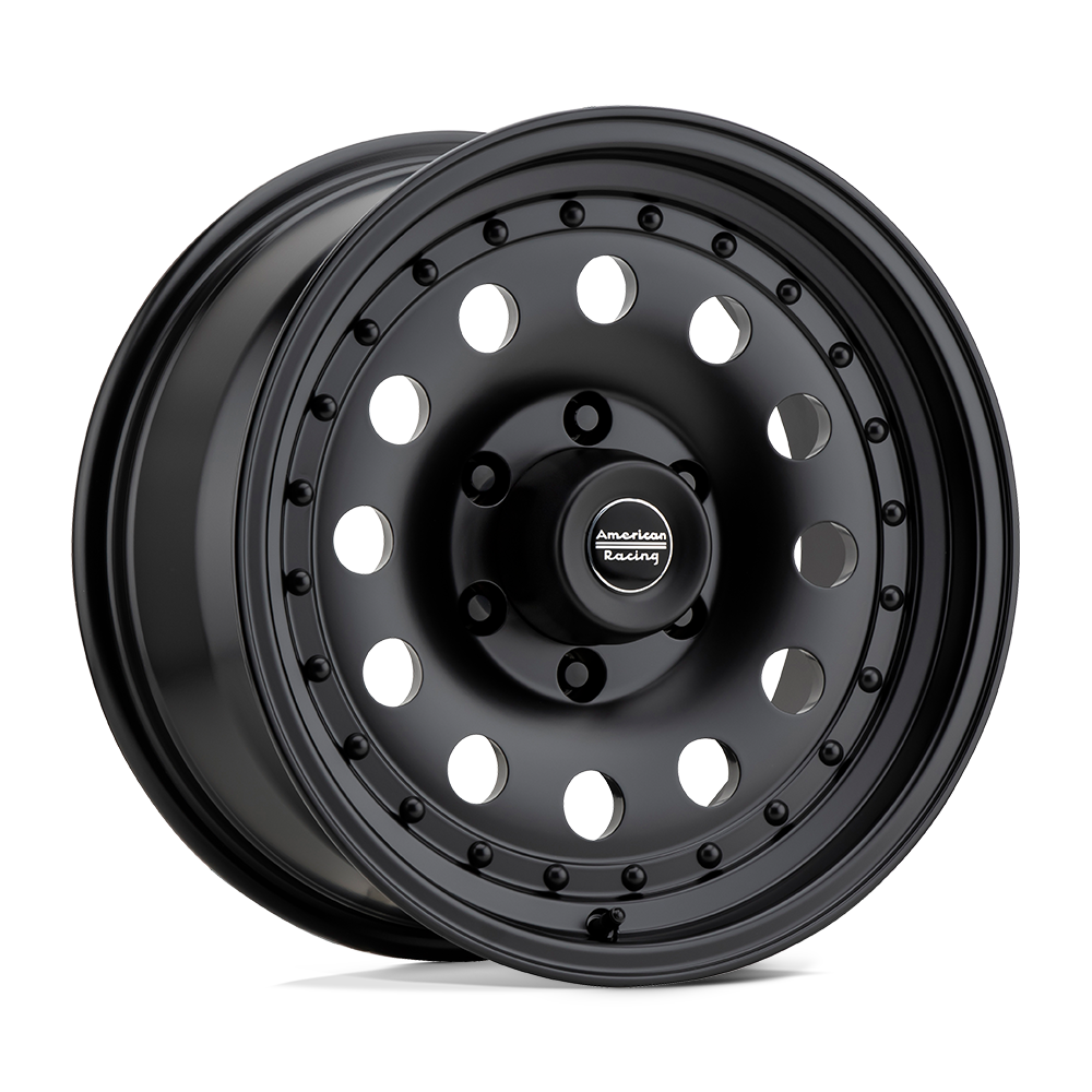 American Racing AR62 Outlaw II 16x8 8x170 0 130.81 Satin Black