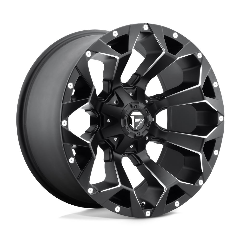 Fuel 1PC D546 Assault 20x10 5x114.3 / 5x127 -18 78.1 Matte Black Milled