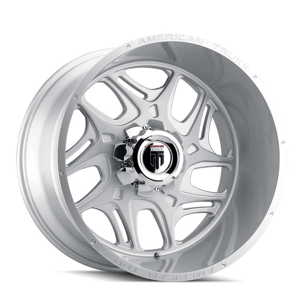 AMERICAN TRUXX SWEEP AT1900 24x14 8x165.1  -76 125.2 BRUSHED TEXTURE - TheWheelShop.ca