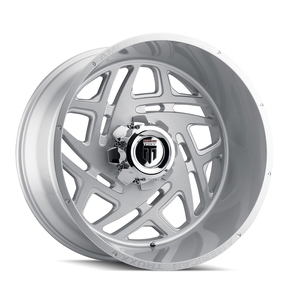 AMERICAN TRUXX COSMOS AT1904 24x14 8x170  -76 125.2 BRUSHED TEXTURE - TheWheelShop.ca