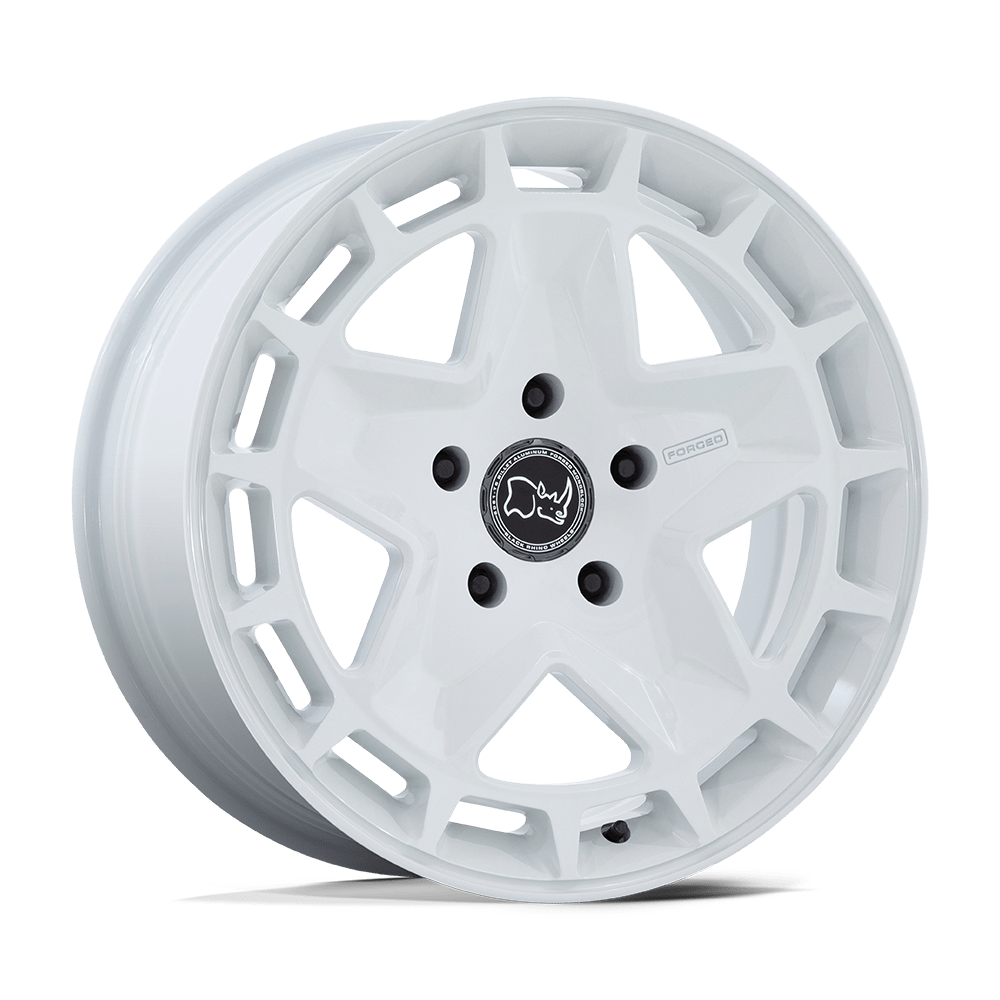 Black Rhino Br400 Corsica 18x8 5x130 20 71.5 Gloss White
