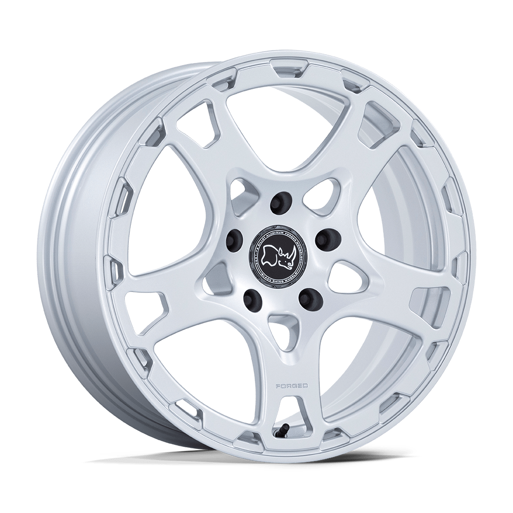 Black Rhino Br402 Klaue 18x8 5x130 20 71.5 Silver