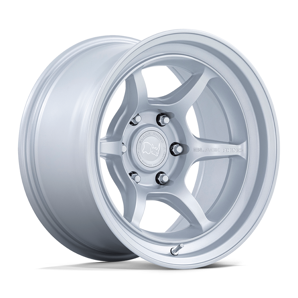 Black Rhino Shogun 17x8.5 6x120 20 66.9 Hyper Silver