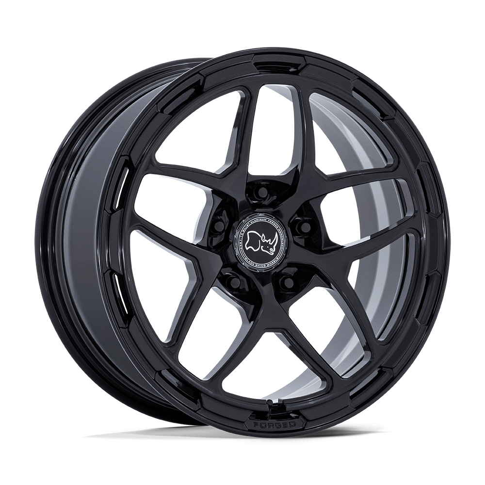 Black Rhino Br401 Stallberg 18x8 5x130 20 71.5 Gloss Black