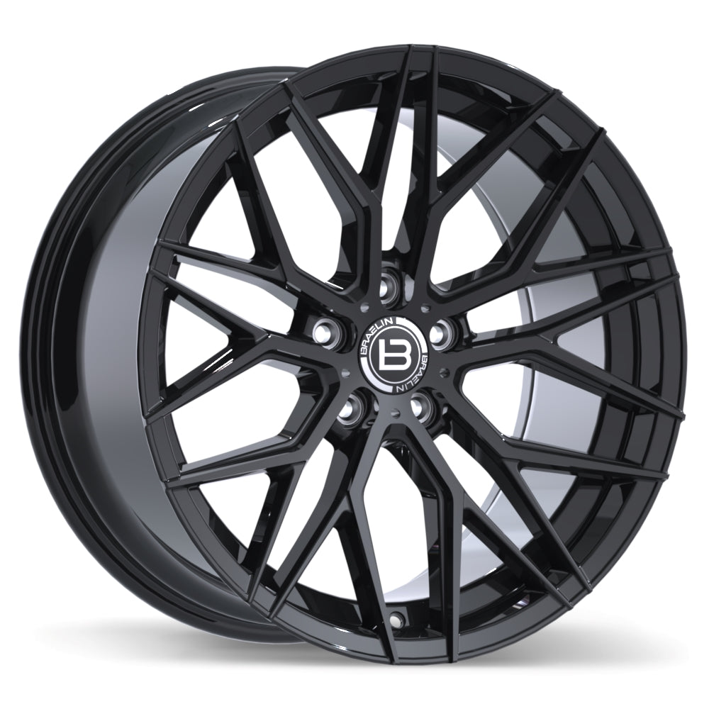 BRAELIN BR10 19X9.5 5X120MM +40 67.1 GLOSS BLACK