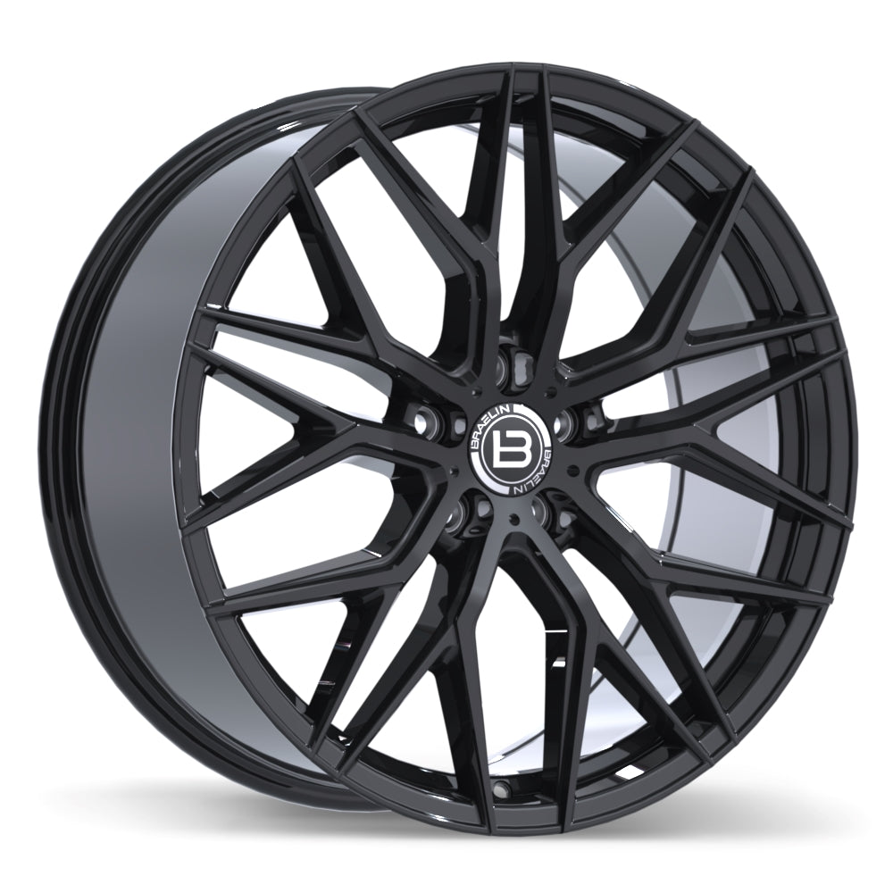 BRAELIN BR10 20X9.0 5X114.3MM +25 57.1 GLOSS BLACK