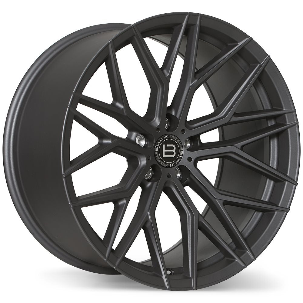 BRAELIN BR10 20X10.5 5X112MM +30 66.5 MATTE GRAPHITE - TheWheelShop.ca