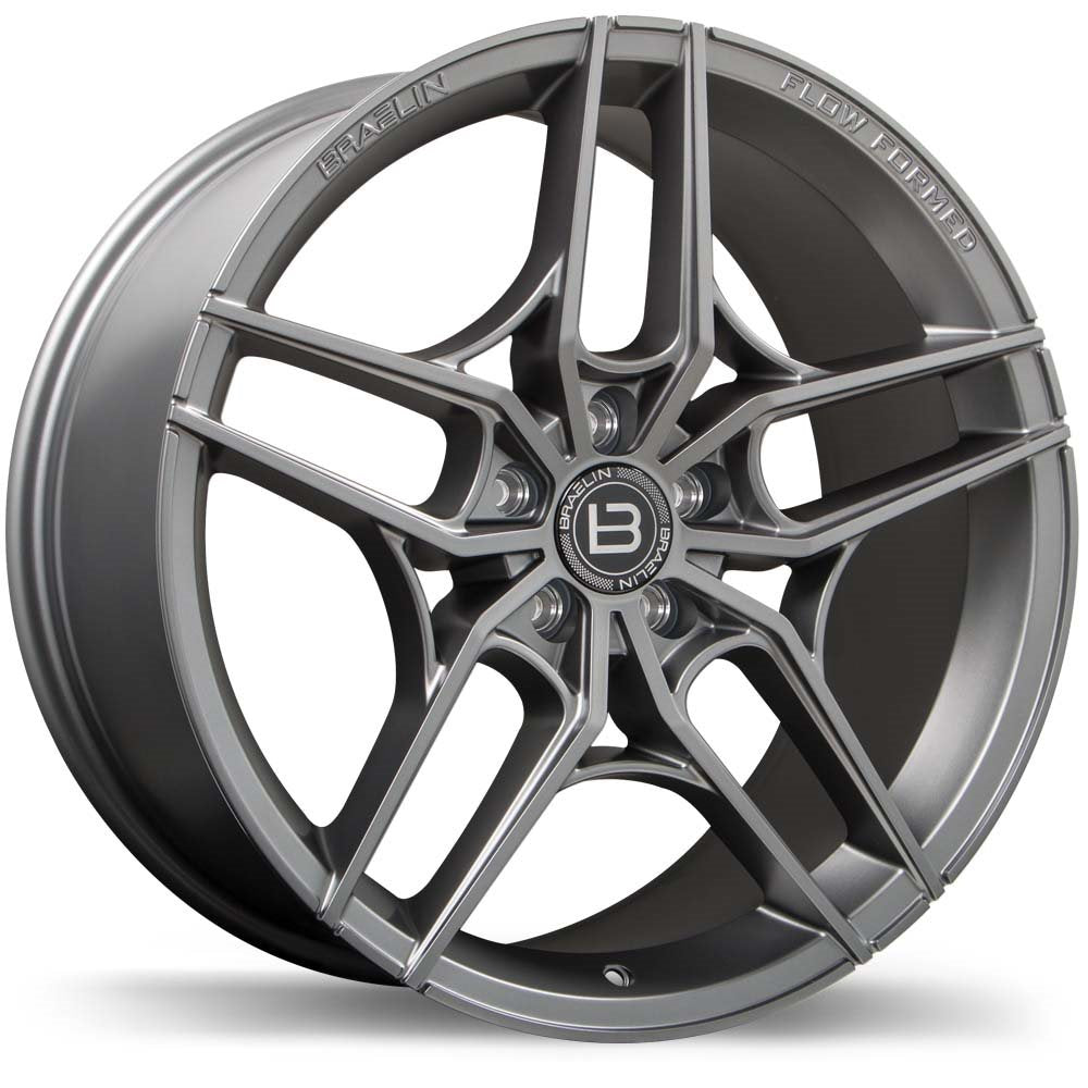 BRAELIN BR12 19X9.0 5X120MM +40 64.1 SATIN CHARCOAL - TheWheelShop.ca