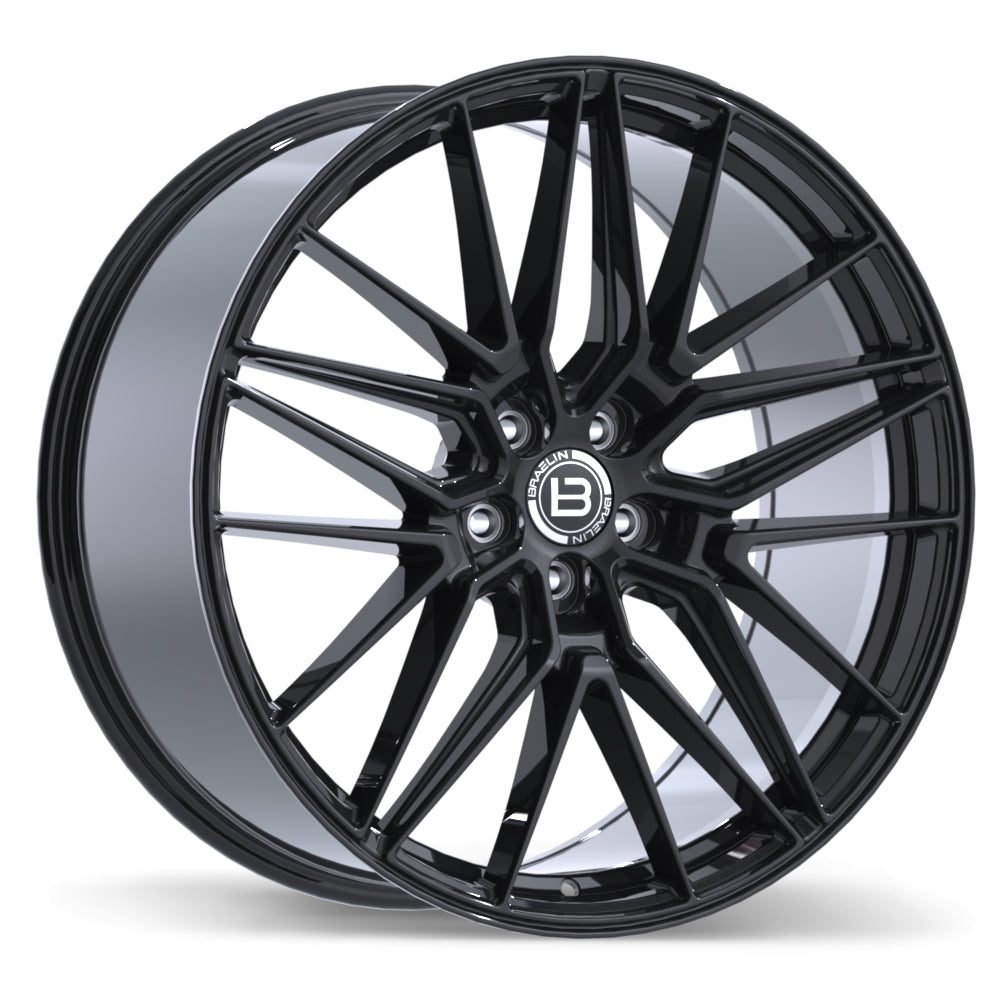 BRAELIN BR13 22X10.0 5X114.3MM +20 59.6 GLOSS BLACK