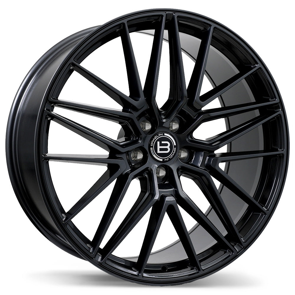 Braelin BR13 22x10.0 5x120 20 66.6 Gloss Black