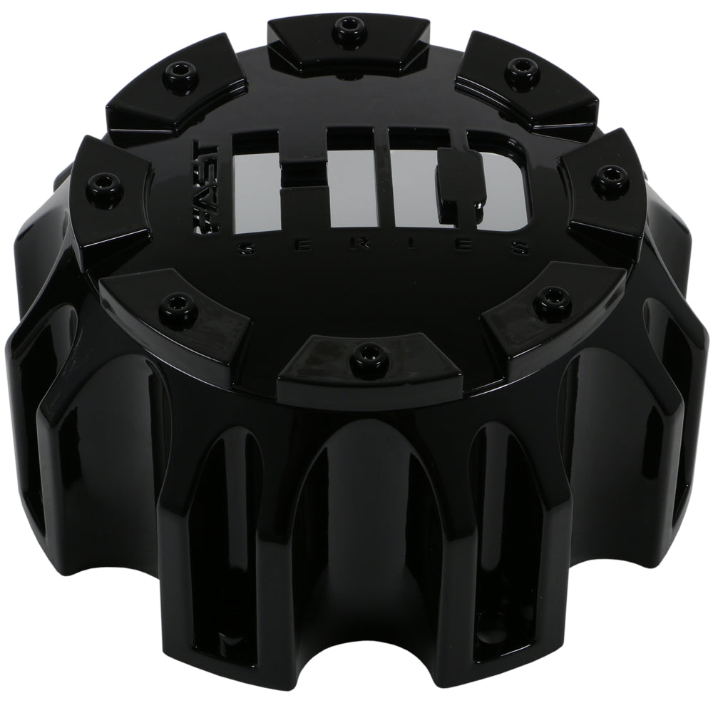 Black Cap With Black Hardware And Chrome Fast HD Series Logo - C-1642PF0BCFX-1