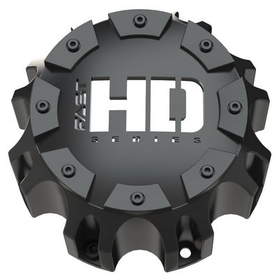 Matte Black Long Cap With Chrome Fast HD Series Logo - C-1642PF0FCFX
