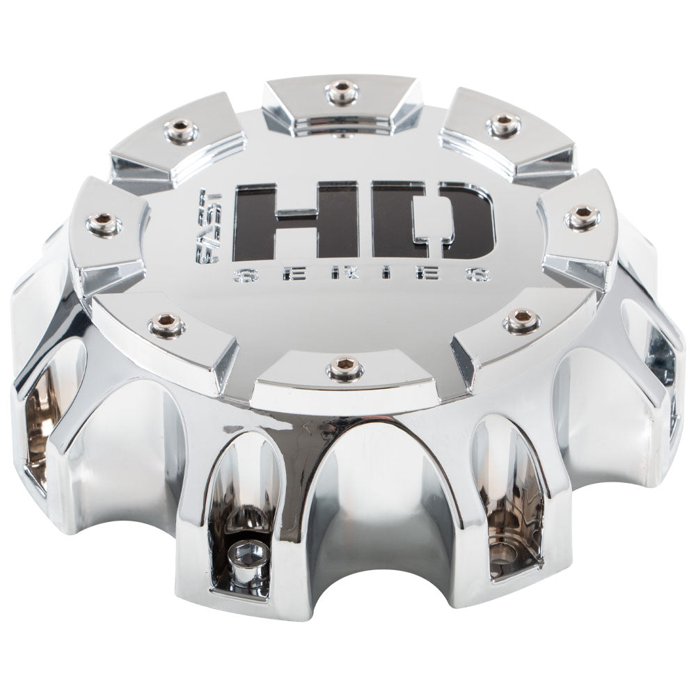 Chrome Cap With Black Fast HD Series Logo - C-1663PF0CBF