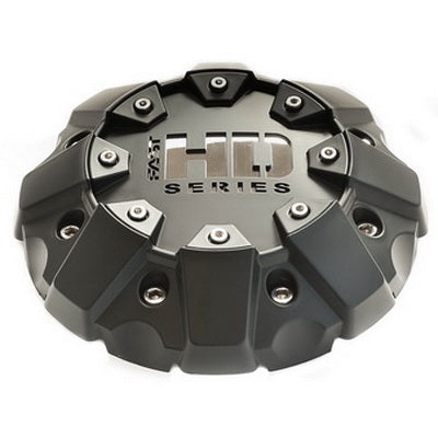 Matte Black Cap With Chrome Fast HD Series Logo - C-1774PD0BCF