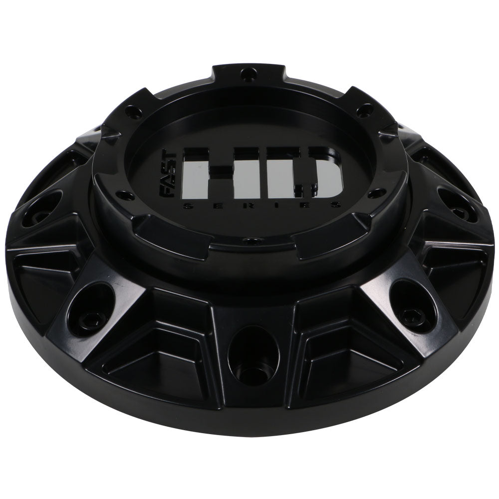 Satin Black Cap Fast HD Series Logo - C-1840PF0BTF-1