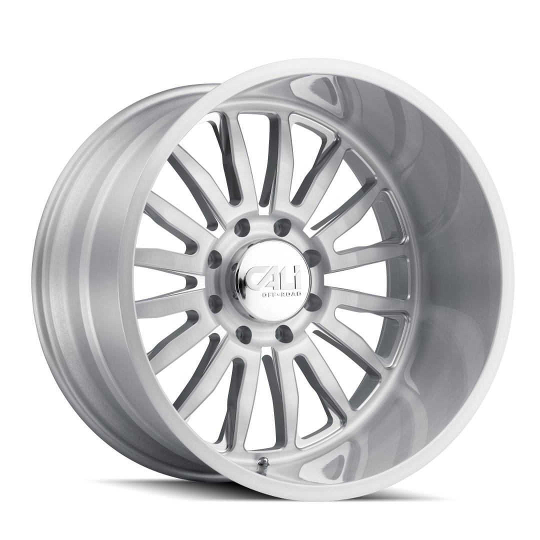 CALI OFF-ROAD SUMMIT 9110 20x10 5x127  -25 78.1 BRUSHED CLEAR GLOSS - TheWheelShop.ca
