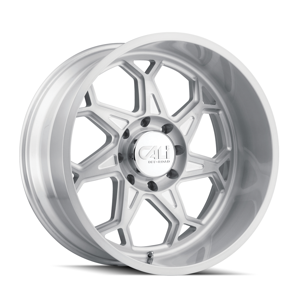 CALI OFF-ROAD SEVENFOLD 9111 20x12 6x135  -51 87.1 BRUSHED & CLEAR COATED - TheWheelShop.ca