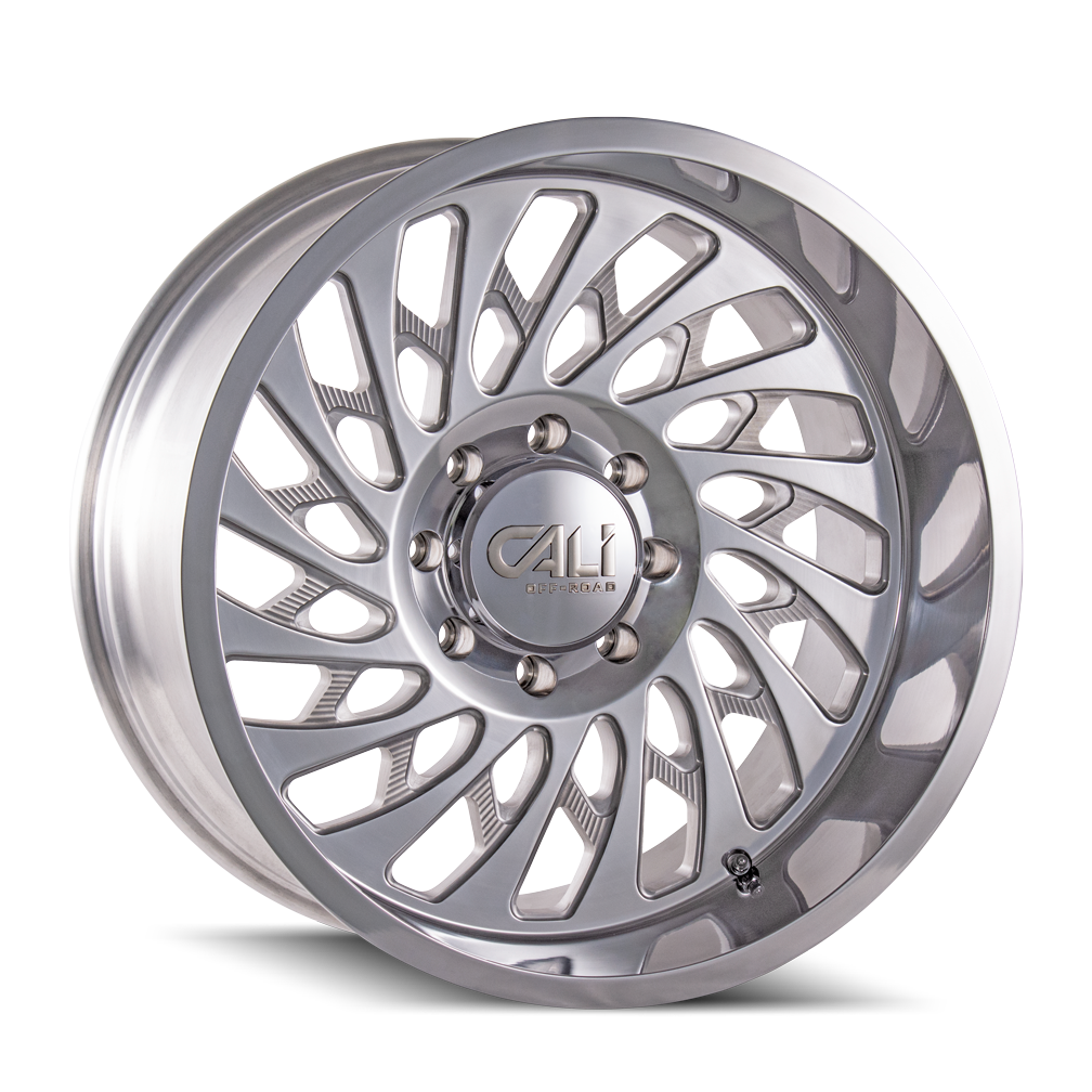 CALI OFF-ROAD SWITCHBACK 9108 20x10 8x170  -25 130.8 POLISHED - TheWheelShop.ca