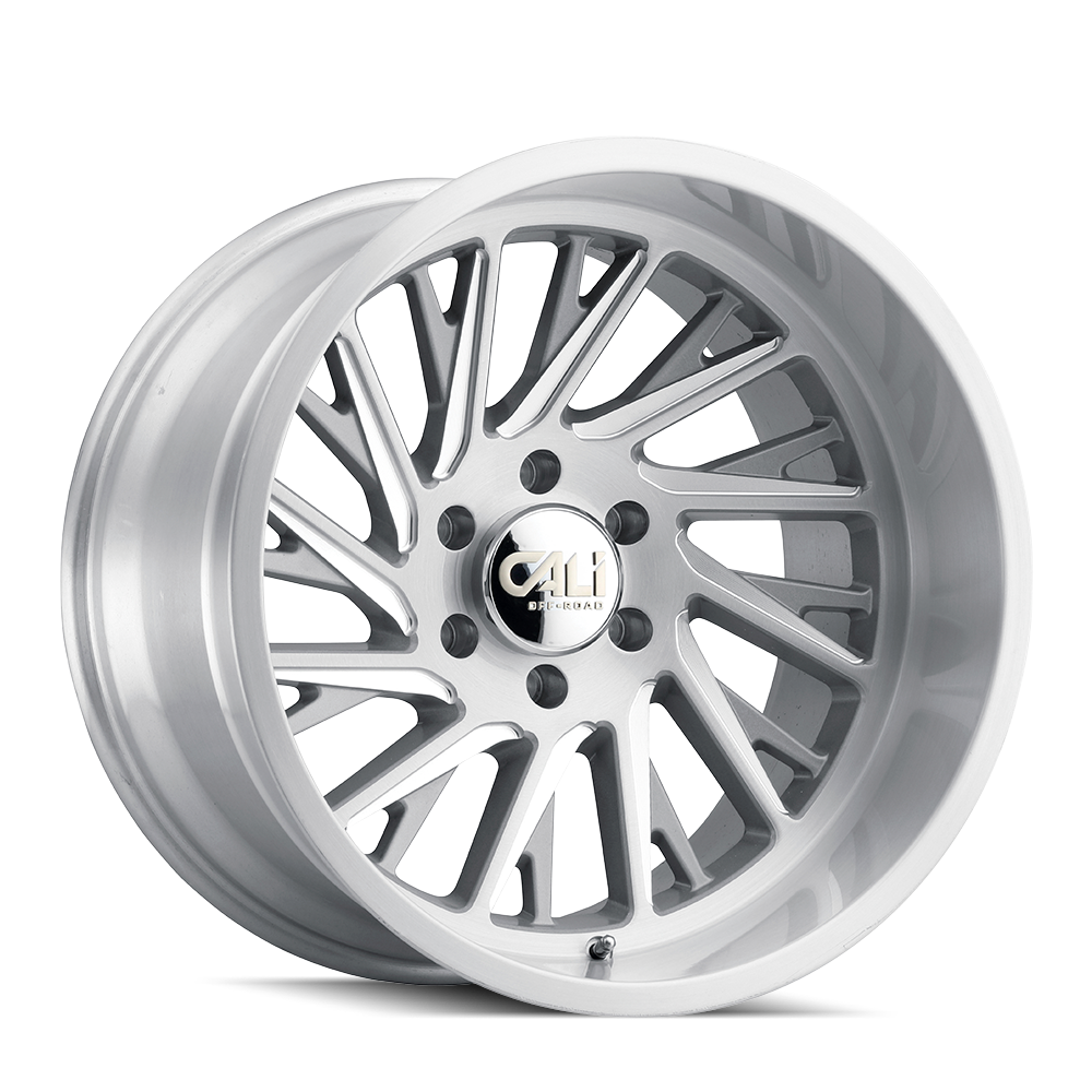 Cali Off-Road Purge 9114 22x12 8x165.1 -51 125.2 Brushed & Clear Coated