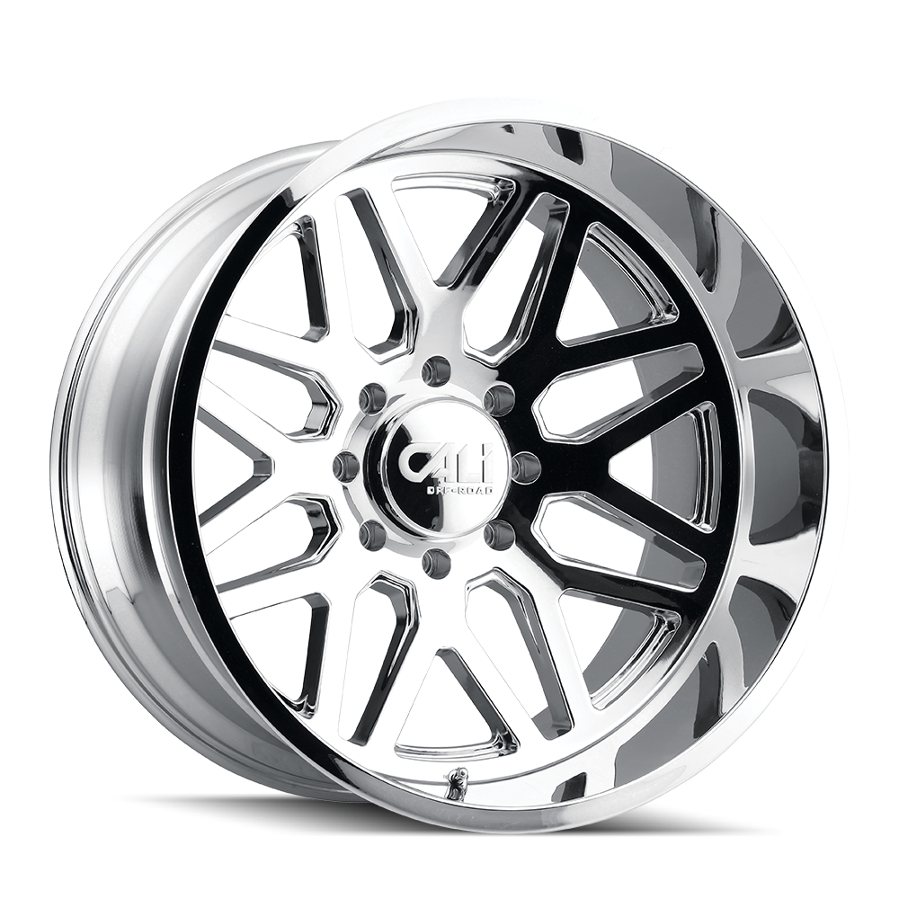 Cali Off-Road Invader 9115 20x10 8x165.1 -25 125.2 Chrome