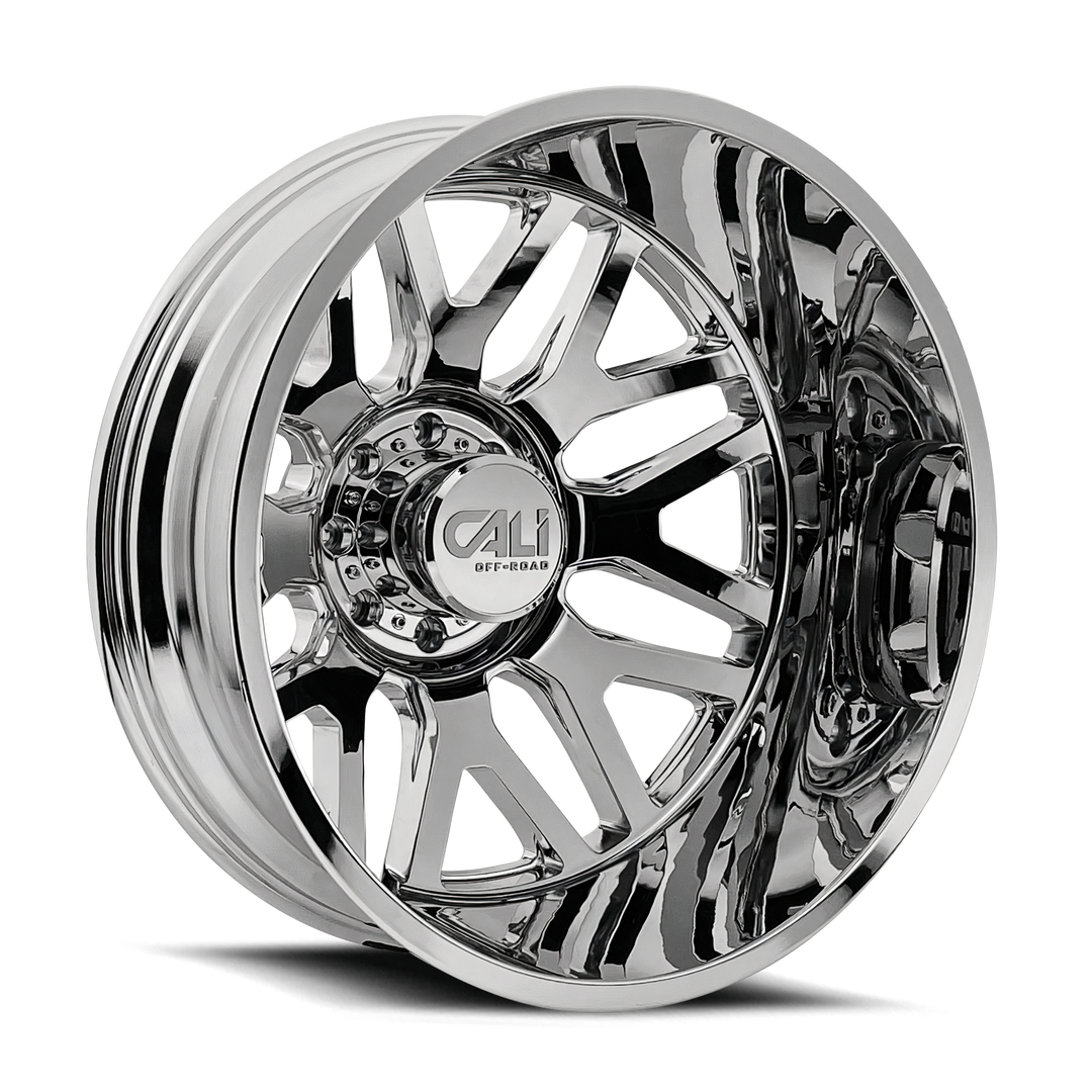 Cali Off-Road Invader Dually 9115D 22x8.25 8x165.1 -192 121.3 Chrome