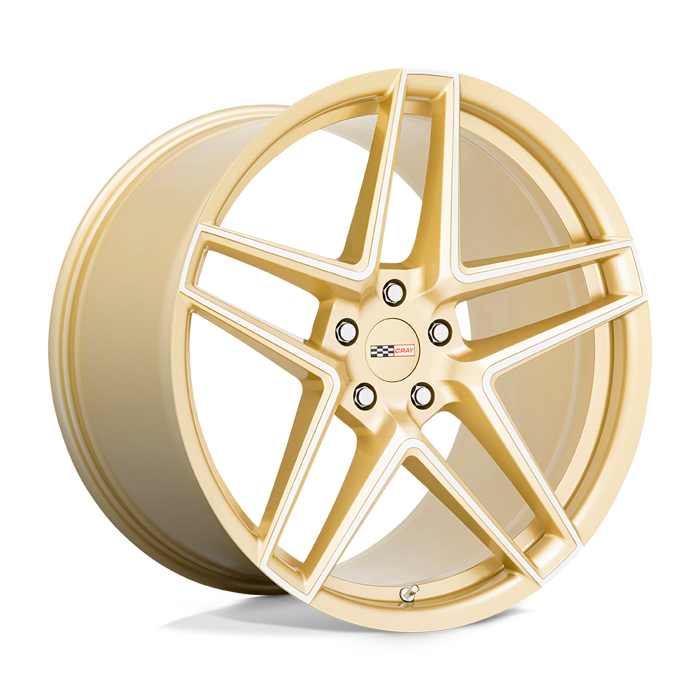 Cray Panthera 21x12 5x120 52 67.06 Gloss Gold With Mirror Face