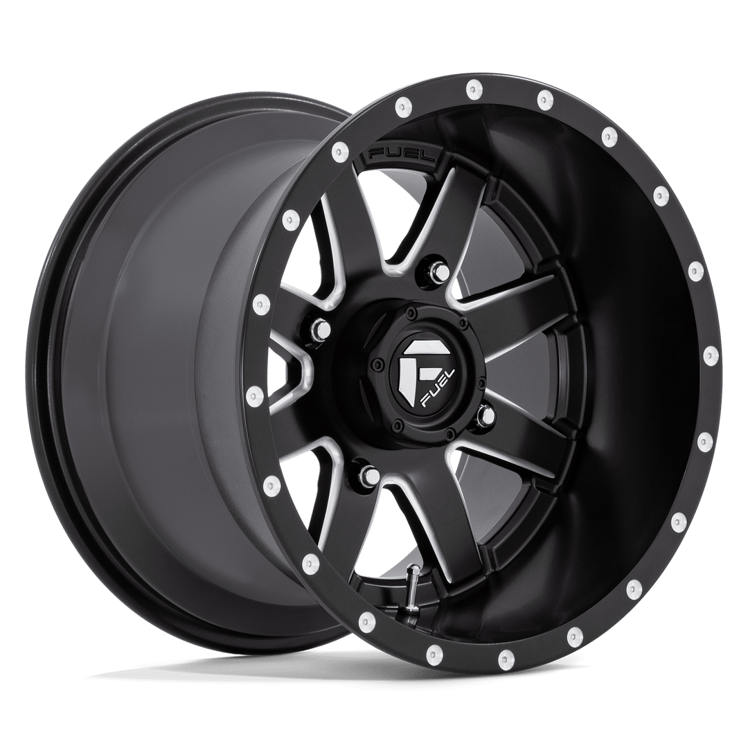 Fuel UTV Off-Road D538 Maverick 15x10 4x137 0 110.2 Matte Black Milled