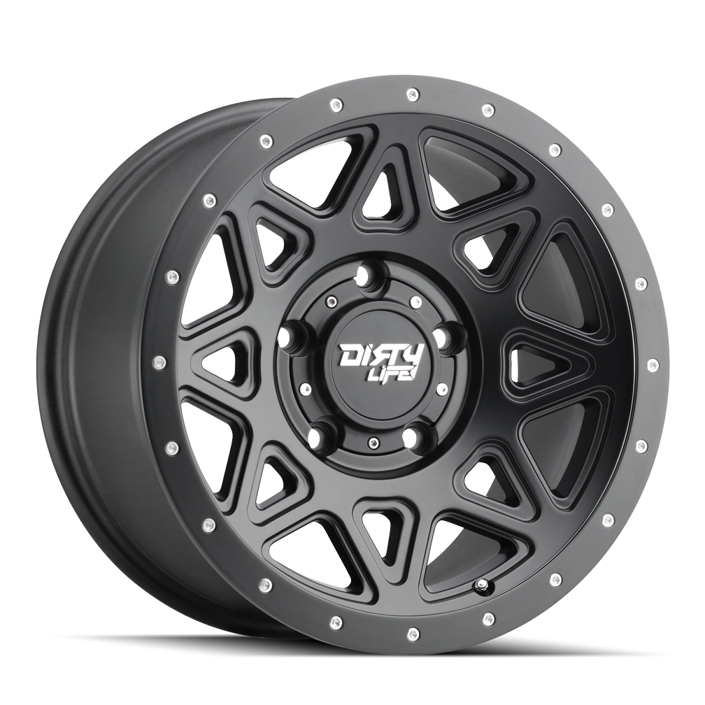 Dirty Life Theory 9305 16x8 6x139.7 0 106 Satin Black