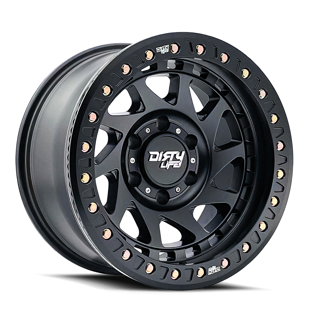 Dirty Life Enigma Race 9313 17x9 6x135 -12 87.1 Matte Black
