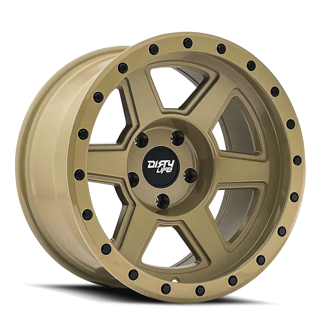 Dirty Life Compound 9315 17x9 6x135 -12 87.1 Desert Sand