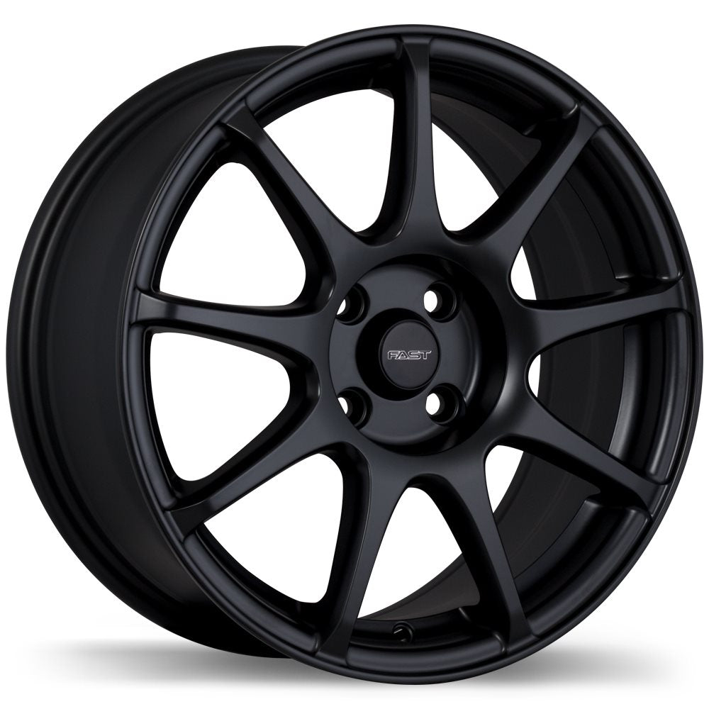Fast Wheels Orbit 15x6.5 4x98mm +35 58.1 Matte Black